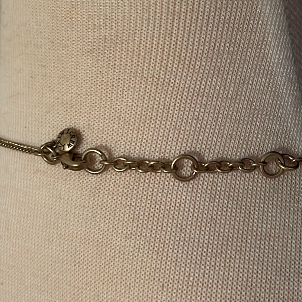 EUC J. Crew Long Necklace with Beaded Tassel - Picture 3 of 3